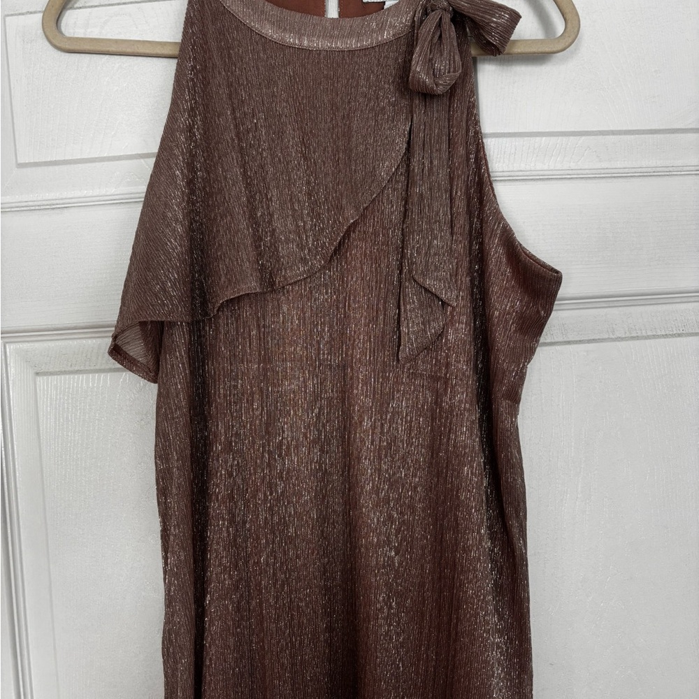 NINE WEST BLUSH PINK sleeveless blouse